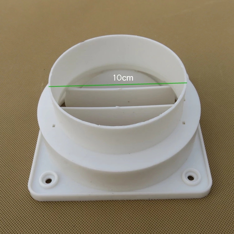 10cm止回阀 100mm 卫生间排气扇单向阀烟道风道止逆阀浴霸换气扇 - 图1