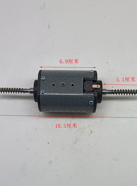 通用46S-185直流DC12V电机按摩枕头按摩垫双头电动机 按摩枕配件