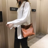 Вместительная и большая сумка на одно плечо, 2019, в корейском стиле