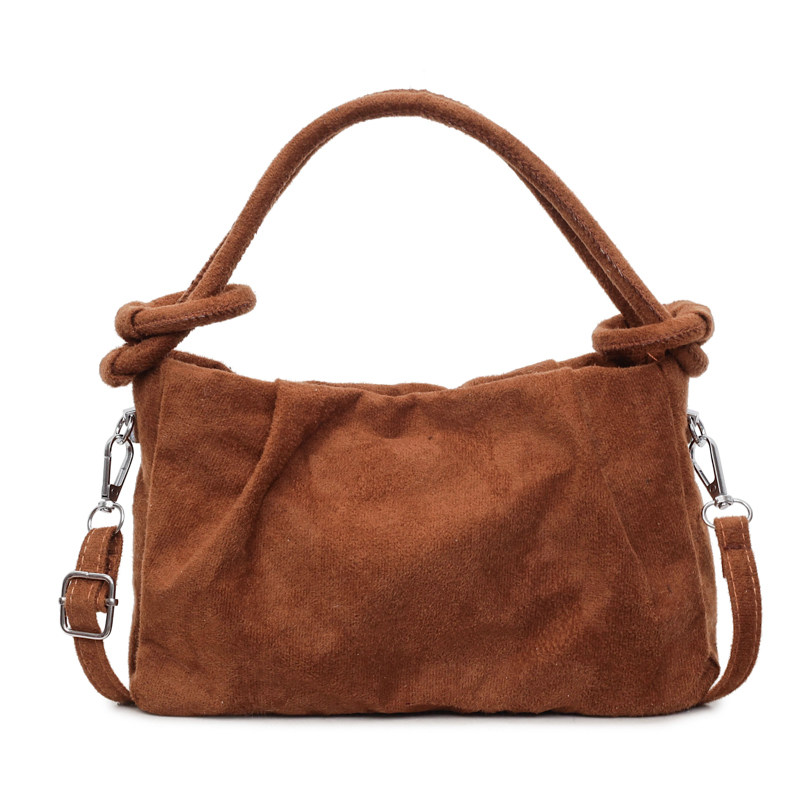 今年流行麂皮绒通勤包包女2025秋冬新款小众复古单肩包休闲斜挎包,淘宝优惠券,粉丝福利购,淘宝优惠卷