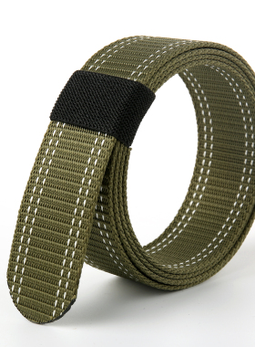 无头皮带条压扣腰带身单独皮带