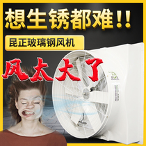 GRP negative pressure blower Industrial exhaust fan Ventilator Pig Farm Workshop Mine Embalming Exhaust Fan 550-1460