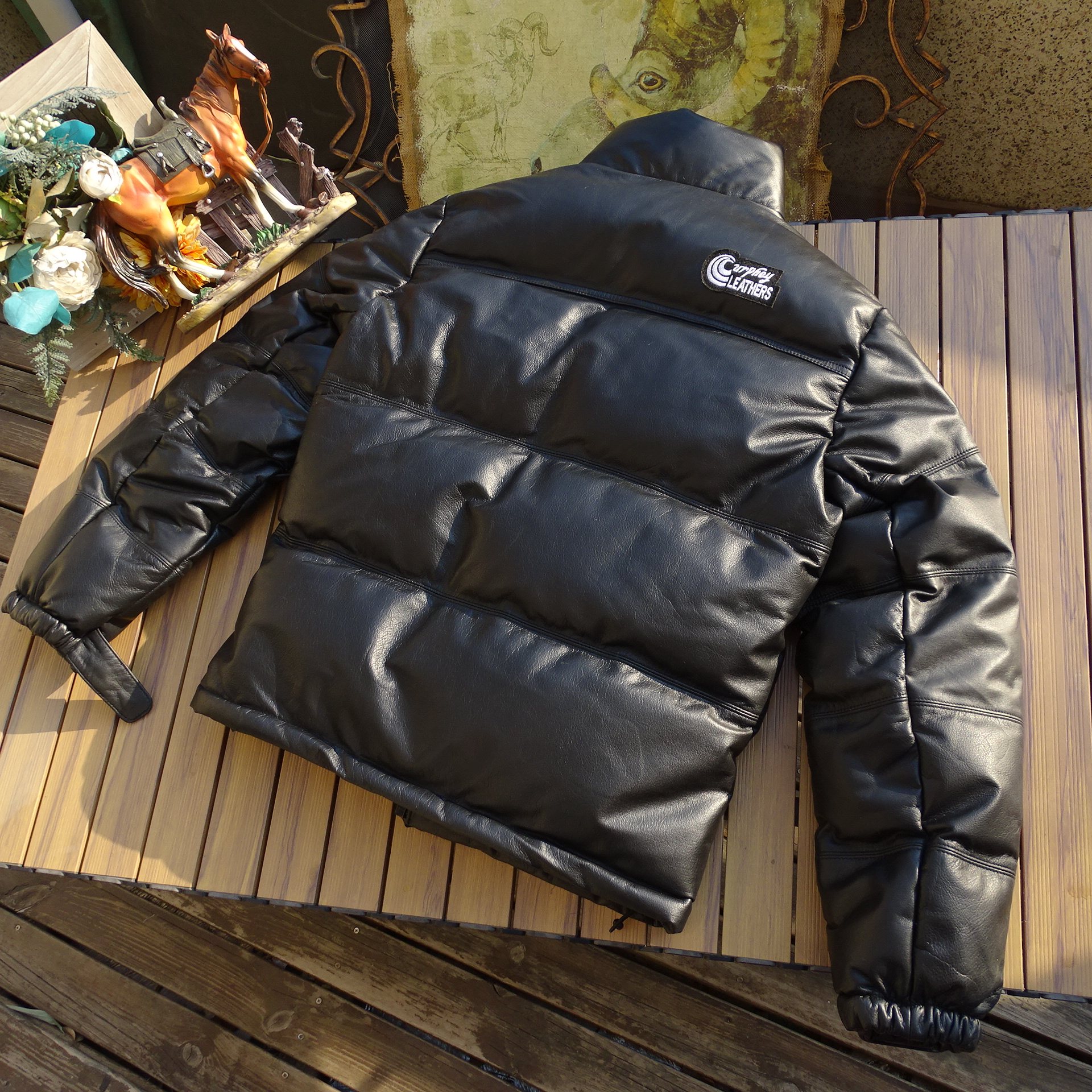 真皮羽绒服外贸出口立领韩国小牛皮加厚保暖防寒真皮衣男女通穿,淘宝优惠券,粉丝福利购,淘宝优惠卷