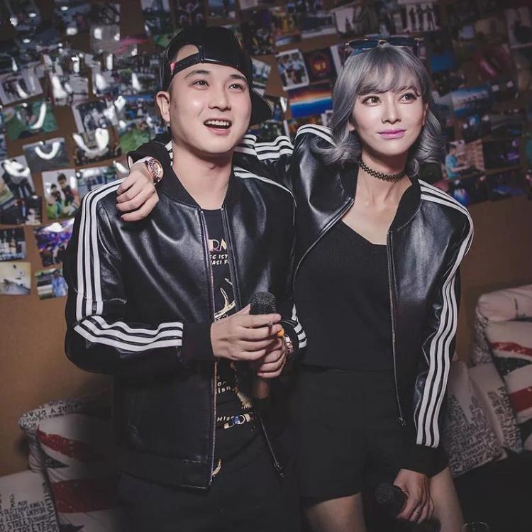 桑尼开仓抛售!全皮螺纹头层绵羊皮三条杠无破版真皮皮衣男女同款 - 图0