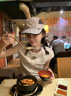 MONA张绮贤同款复古扇子项链