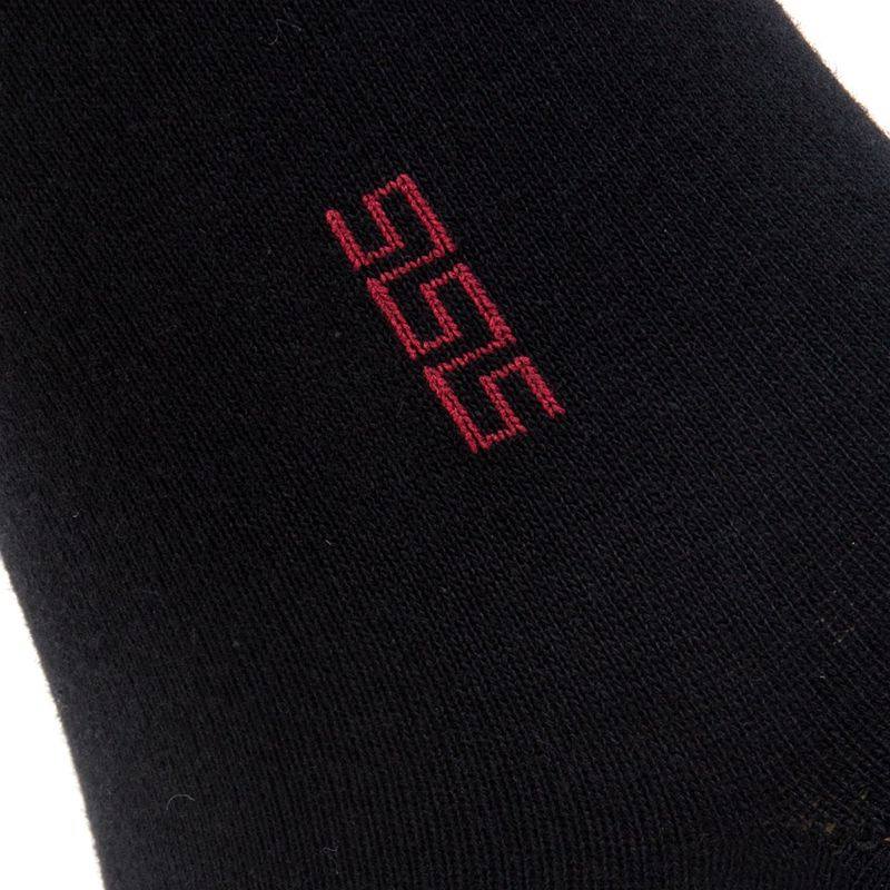 恒源祥男秋冬季全棉黑色中筒袜子 苏商时代服饰短袜/打底袜/丝袜/美腿袜