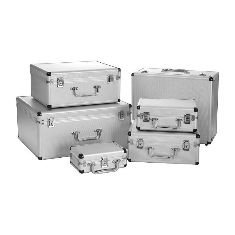 长旅手工组装小号铝合金箱子 工具箱工具盒收纳箱 铝箱手提箱定做