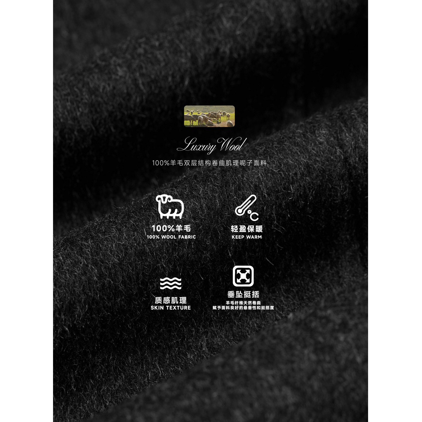 PSO Brand男装女装【100%羊毛】 LP风双排扣长款呢子大衣毛呢外套,淘宝优惠券,粉丝福利购,淘宝优惠卷