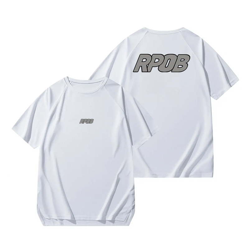 RPOB美式速干篮球短袖投篮服T恤休闲训练服运动跑步网眼透气半袖