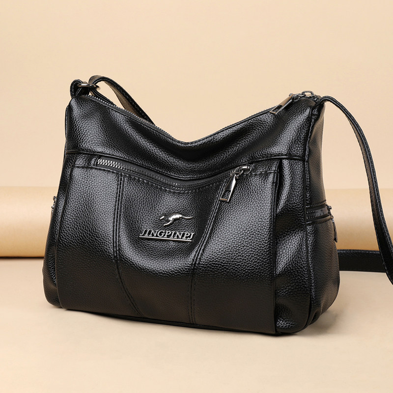 妈妈包女2025新款中老年大容量多层软皮婆婆买菜逛街单肩斜挎包,淘宝优惠券,粉丝福利购,淘宝优惠卷