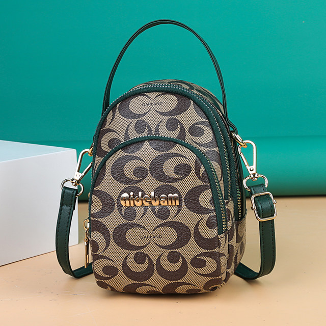 Three-layer mobile phone bag 2022 new casual trendy women's bag