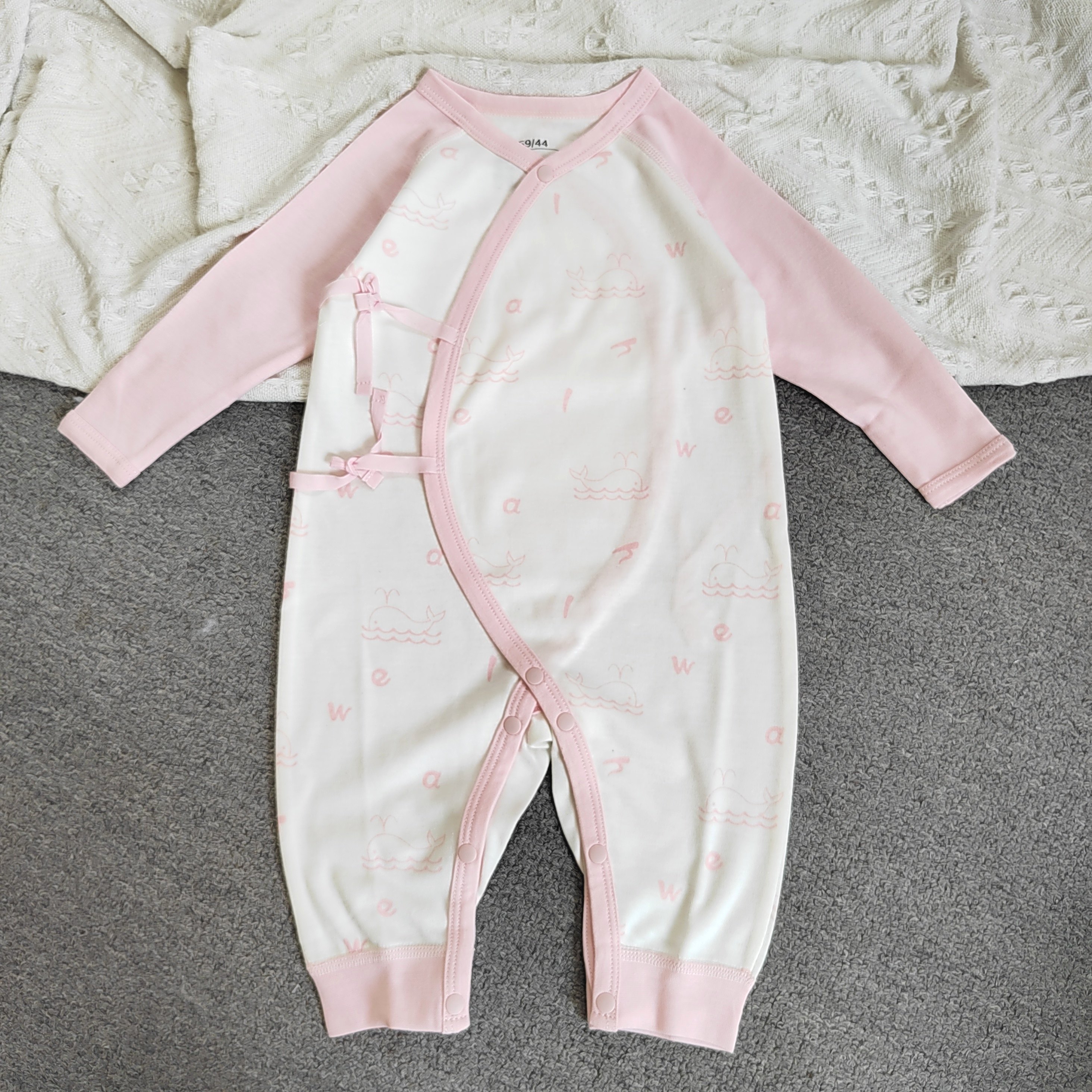 婴儿连体衣春秋款纯棉宝宝衣服新生儿绑带哈衣爬服男女宝宝四季款,淘宝优惠券,粉丝福利购,淘宝优惠卷