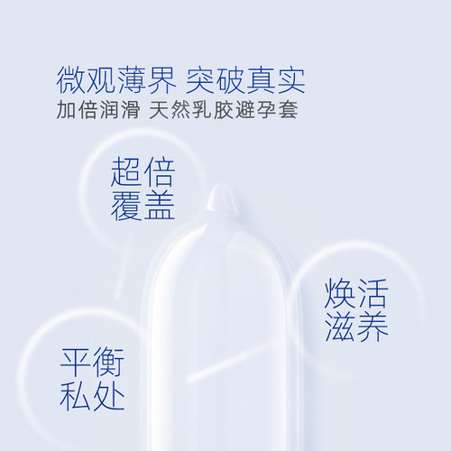 名流避孕套超薄玻尿酸大油量男女用安全套正品100只 - 图0