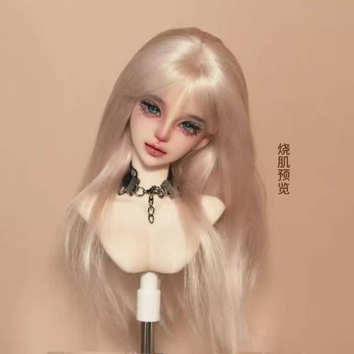 灰羽人形 SD/BJD娃娃4分若青女娃头 四分单头素头 三万院长预售 - 图3