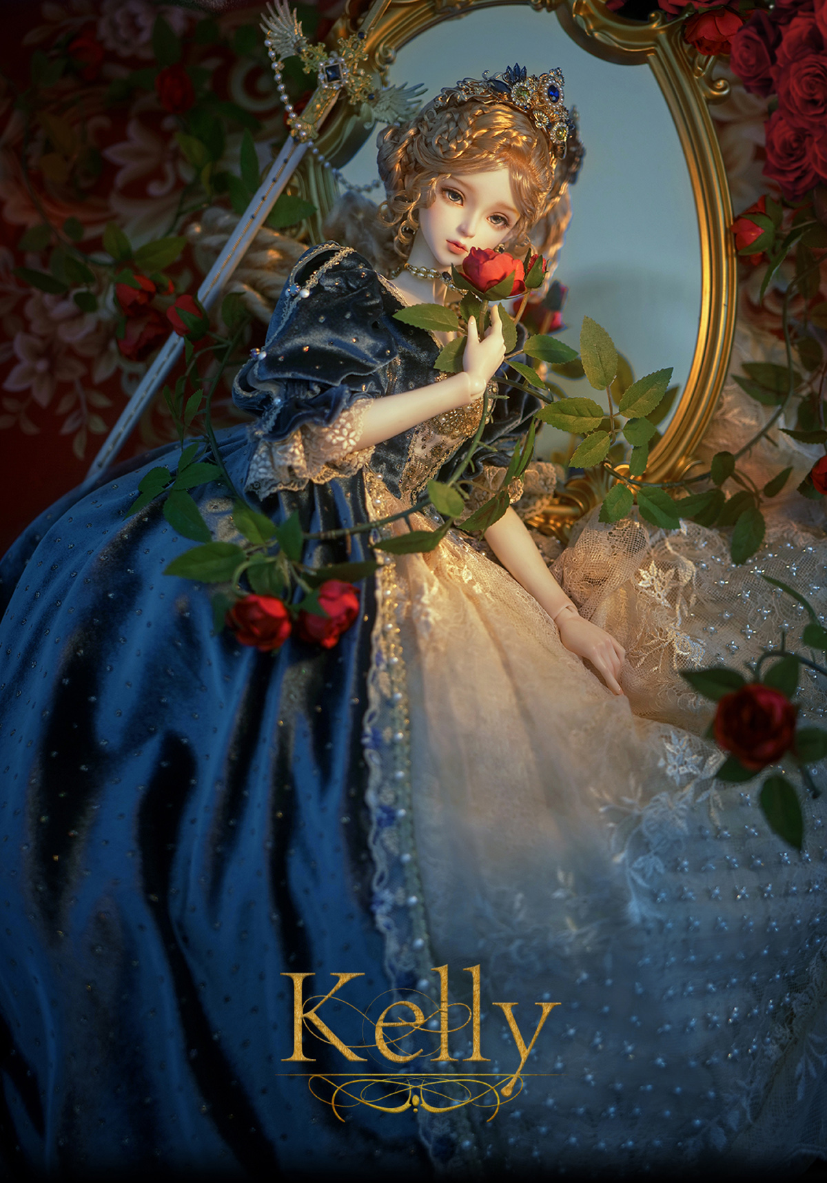 凯莉女王版/AS18周年庆典DL323031 bjd娃娃as天使工房限定3分正版-图2