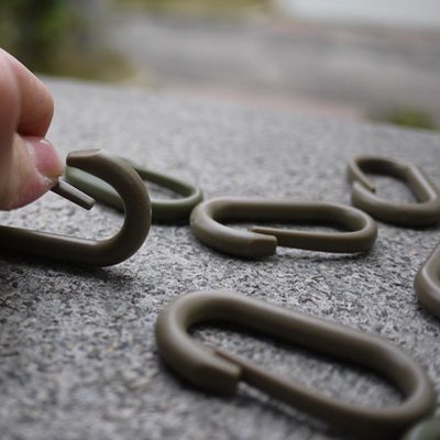 扣具 轻量级U形尼龙挂扣 简单即实用 配合MOLLE系统或钥匙扣使用 - 图1