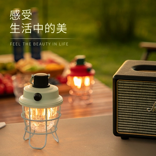 Люксовая палатка для кемпинга, атмосферные дорожные садовые фонари, подвесной светильник