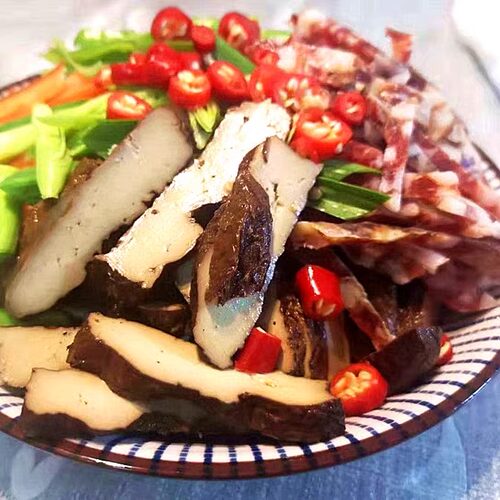 蒲草豆腐干泾县特产章渡蒲干子酱油香干臭干子饭店食堂酒店食品 - 图2