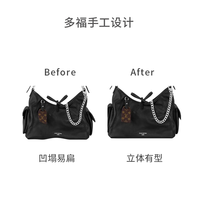 适用lv 新款Carryall Dark/cargo黑色内胆包中包撑内衬分隔收纳袋 - 图1