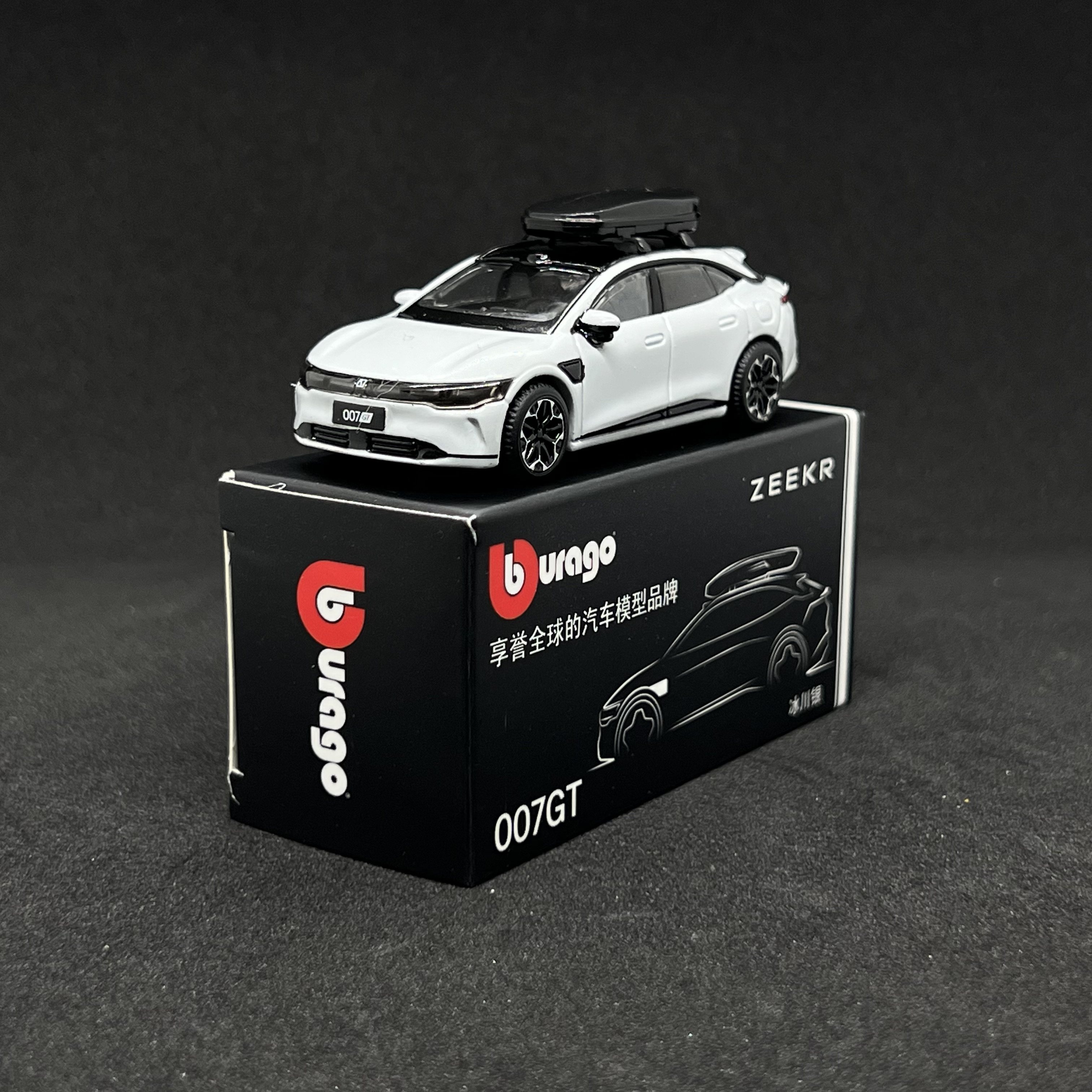 比美高 1:64 ZEEKR极氪007GT旅行版新能源合金汽车模型玩具车模