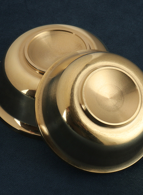 藏式供水碗铜制供水杯桌面小摆件