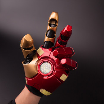 Authentic Iron Man 1:1 armor wearable arm MK42 ຖົງມື cosplay model toy peripherals