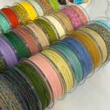 Плетеные четки бодхи с кисточками, четки из круглых бусин из грецкого ореха, 1.2mm