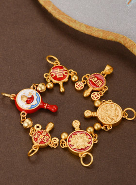 设计感女秋冬平安福好运符护身