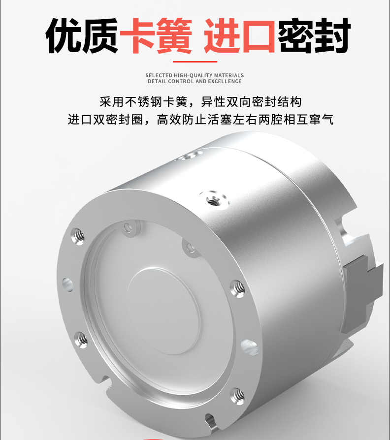 SMC型气动夹爪二爪三爪四爪手指气缸MHS2/3/4-16D/25D/40D/50/63D - 图1