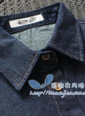 牛仔纯棉半截男女通用儿童假领