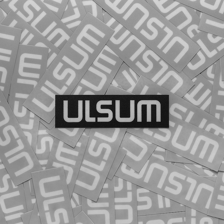 ULSUM PVC STICKER 塑料磨砂质感贴纸 - 图1