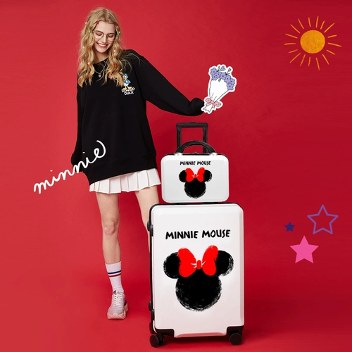 Дисней, красный чемодан, 20 дюймов, 24 дюймов