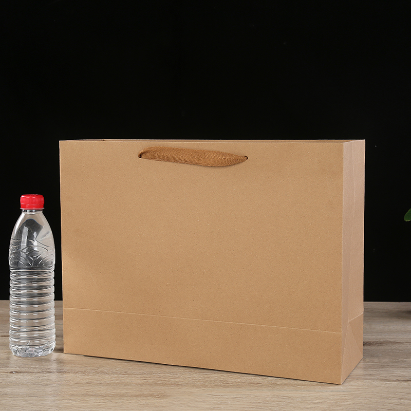 牛皮纸手提袋加厚大袋子茶叶纯手工食品袋礼品袋定制印刷logo加厚,淘宝优惠券,粉丝福利购,淘宝优惠卷