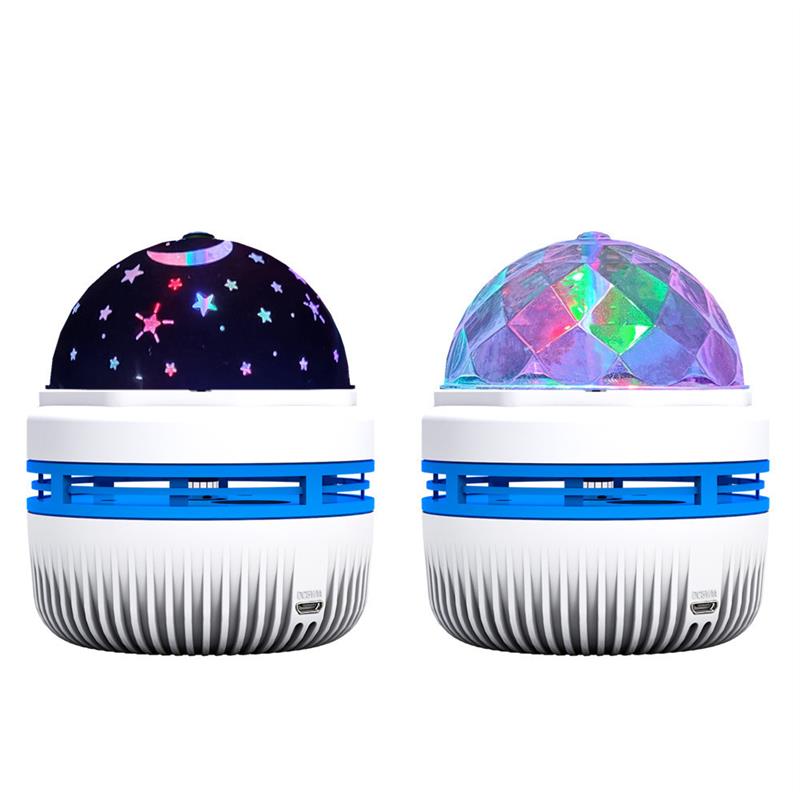 小魔球星空投影灯满天星家庭影院北极光氛围圣诞礼品USB插电彩灯
