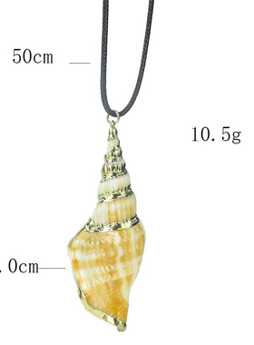 天然小螺号滴滴的吹潮流吊坠