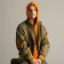Quần áo nam AK Wang Qianyuan với áo khoác bóng chày mùa thu retro cotton nam áo khoác dài tay nam mỏng áo khoác dụng cụ - Áo khoác áo khoác dáng dài Áo khoác