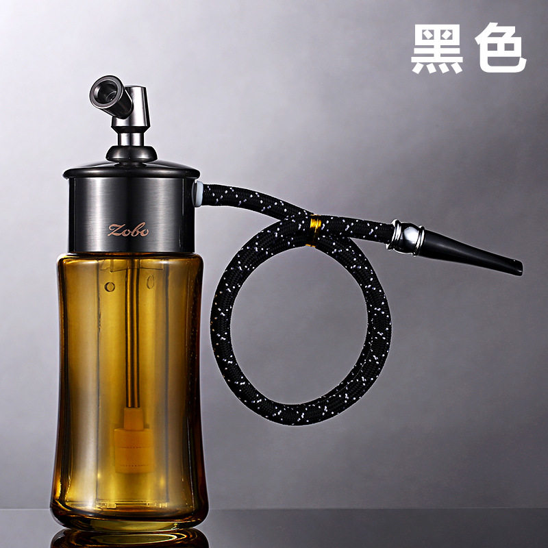 zobo正牌烟壶全套过滤水烟双重过滤烟壶可清洗循环型水烟壶烟斗_虎窝淘
