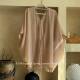 ລະດູຮ້ອນໃໝ່ປີ 2026 ແບບ retro V-neck lace-up mid-sleeve feminine age-reduced sun protection back cardigan shawl outer wear
