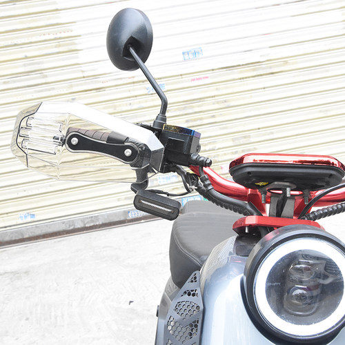 适用小牛深远009 n1s ub电动车ube u2摩托车挡风护手通用车把风挡 - 图0