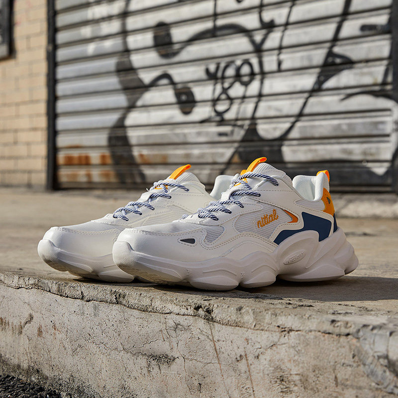 361度云朵鞋男鞋秋冬新款运动鞋百搭复古休闲鞋子轻便老爹鞋男款