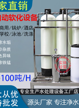 软化水处理设备工业锅炉软水机地下井水过滤器去除水垢泥沙净水器