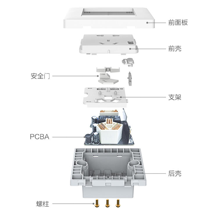 Aqara绿米智能墙壁插座 86型homekit小爱控制接入米家app远程遥控 - 图1