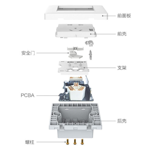 Aqara绿米智能墙壁插座 86型homekit小爱控制接入米家app远程遥控-图3