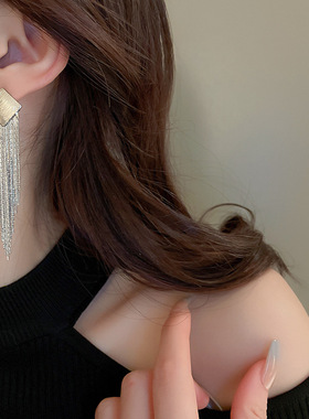 欧美风925银针女铜大气