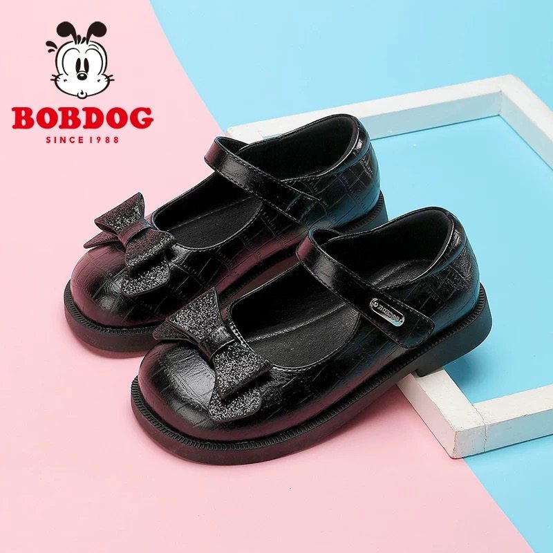 巴布豆女童皮鞋新款黑色小皮鞋儿童学生校园单鞋防滑女童公主鞋子,淘宝优惠券,粉丝福利购,淘宝优惠卷