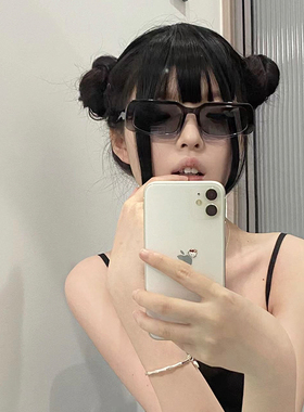 防紫外线方形复古男女太阳镜