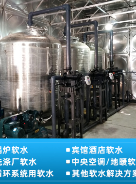 工业软水器软化水处理设备过滤器