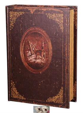 仿真书创意书形盒子家居