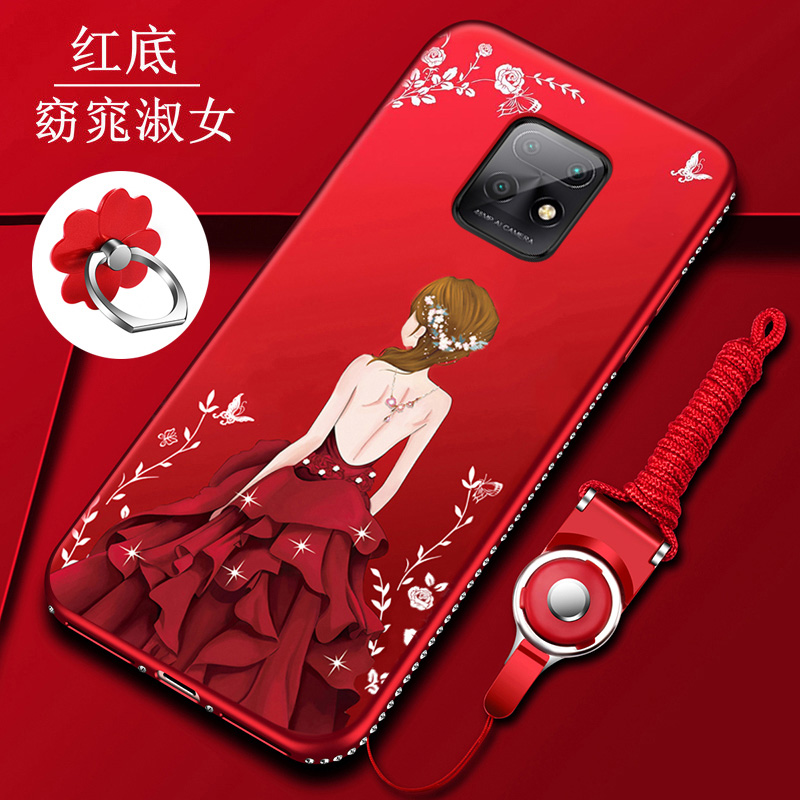 特克旗舰店红米10X手机壳小米10xpro保护5G版硅胶套4G全包镜头防摔redmi磨砂软壳xpor外壳十x10pro女潮创意个性卡通网红2
