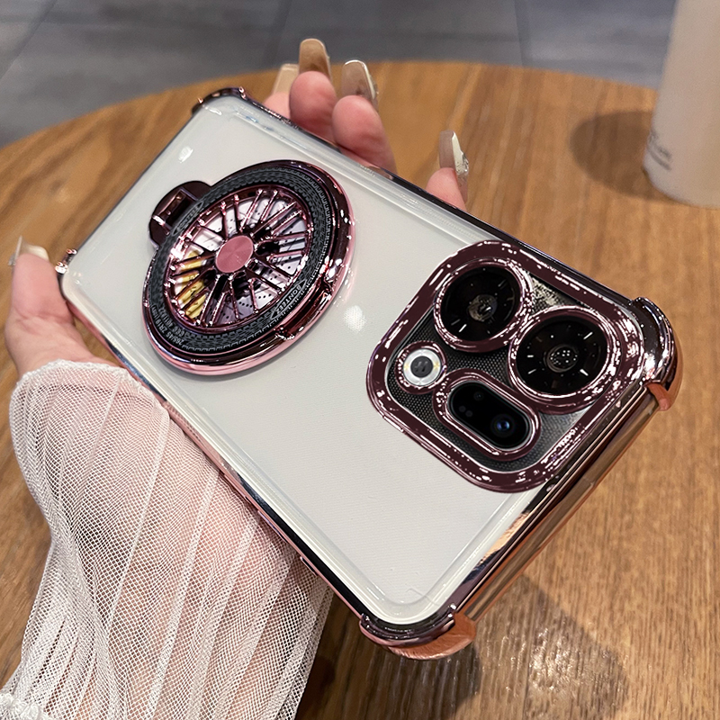 适用oppofindx9手机壳findx9pro保护套PLJ110带镜头膜PLG全包气囊防摔find透明软por男女oppo支架oppox新款x9 - 图2